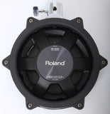 Roland PD-105X Drum Pad Mesh 10" Silver Brushed Metal Electronic Dual Trigger