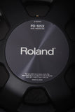 Roland PD-105X Drum Pad Mesh 10" Silver Brushed Metal Electronic Dual Trigger