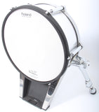 Roland KD-140-SV Bass Drum 14" Silver Electronic Kick Trigger Pad